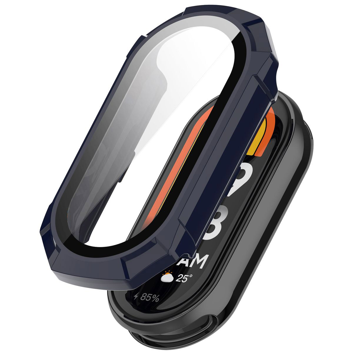 Etui Bizon Case Watch Adamo przedstawione od boku